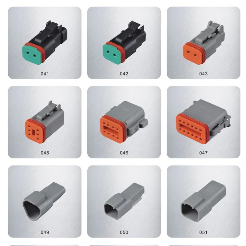 Te Connectivity / Deutsch 2pin Automotive Connector Dt Plug 2 Way Dt06-2s